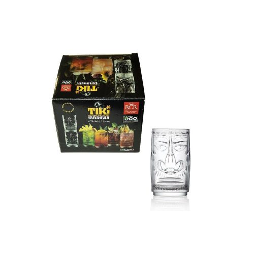 RCR TIKI SARDINIA koktélos pohár 45 cl (4 db)