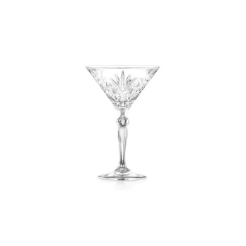 RCR MELODIA talpas martini pohár 21cl 6db