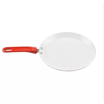 Kerámia bevonatos palacsintasütő 24 cm piros