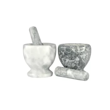 Mozsár és törő márvány (10 cm-es)