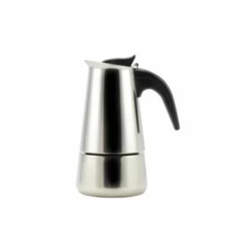 Inox 4 személyes kotyogós kávéfőző díszdobozban