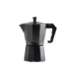 Alumínium kávéfőző 6 személyes fekete