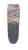 Vasalóállvány fa 110*30 cm szürke rács mintás