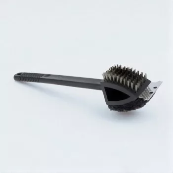   Grill tisztító kefe 3 az 1-ben – 375 mm hosszú, erős sörtékkel