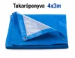 Takaróponyva 4x3 m kék