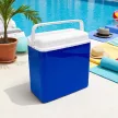 30 L-es merevfalú hűtőtáska (kék színben)
