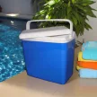30 L-es merevfalú hűtőtáska (kék színben)