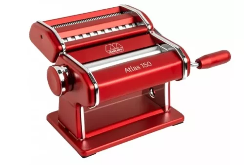 Marcato ATLAS 150 RED tésztagép 1,6+6mm betéttel 15x20x19 cm