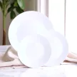 Luminarc Zelie 18 részes étkészlet 6 személyre fehér edzett üveg