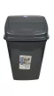 Billenős szemetes 50 l Fekete (KKS)