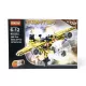 Tongxie Fighter repülőgép építőjáték 309 db-os hátrahúzós