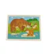 Mackós fa puzzle 80 db-os