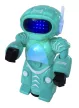 Játék robot türkíz színben (elemes)
