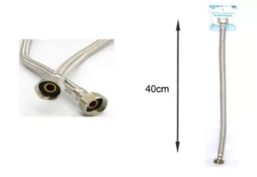 Flexibilis vízbekötőcső 1/2 40 cm