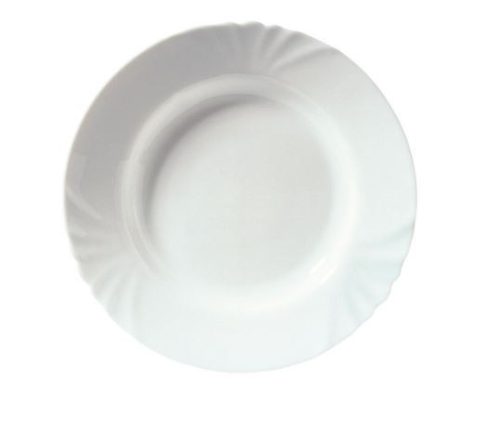 Üveg desszertes tányér CADIX 19,5 cm