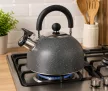 GRANITE Rozsdamentes acél kanna szürke színben 1,7 L 26x21x18 cm