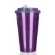 Gliters duplafalu lila termosz (500 ml-es) 