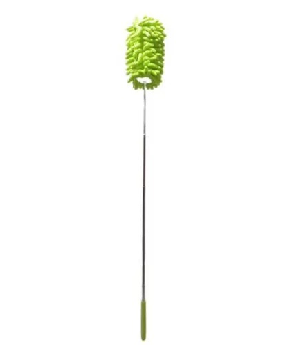 Mikroszálas teleszkópos portörlő zöld színben (72 cm-es)