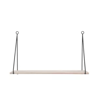 Fali polc fém tartóval