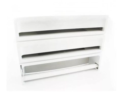 Falra szerelhető fóliatépő fehér színben