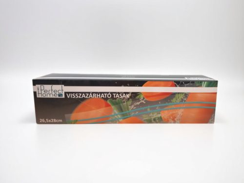 30 db-os Perfect Home visszazárható tasak (26,5x28 cm-es)