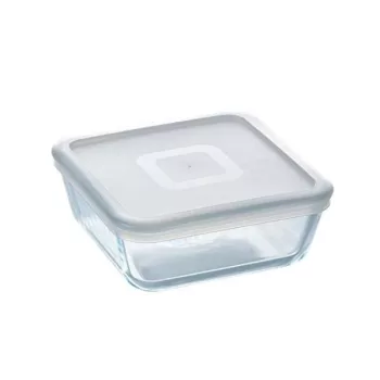 Cook&Freeze műanyag sütőtál fedővel (20x20 cm-es)