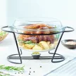 AM-SAULE hőálló sütőedény melegen tartóval (4 L-es)