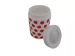 Opál fűszertartó fedővel pöttyös mintás (750 ml-es)