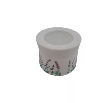 Opál fűszertartó fedővel levendula mintás (350 ml-es)