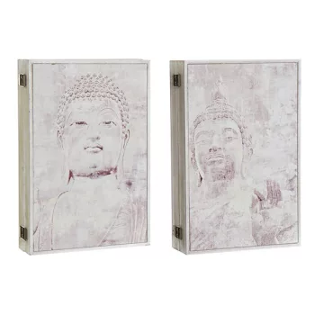 Buddha mintás kulcstartó doboz (20x6x30 cm-es)