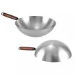 Tradícionális kínai wok 32cm, 1,3mm vas Perfect Home