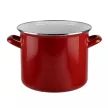 Perfect Home Fazék fedővel zománcozott 20cm 5,2l piros Perfect Home