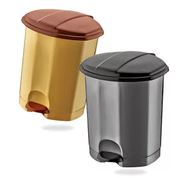 Pedálos szemetes kuka Slim (30 l) antracit