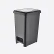 Pedálos slim szemetes kuka 40 L-es (antracit színben)