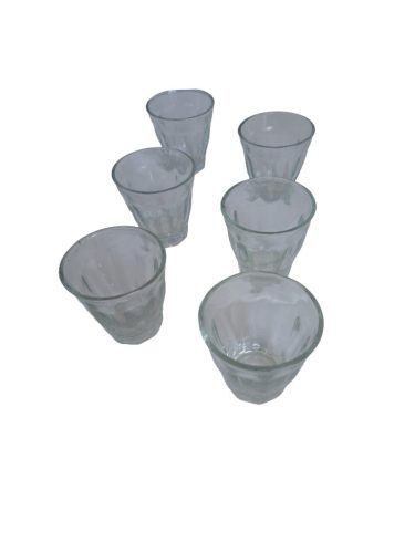 12 darabos Zerolex kávés üveg pohár (75 ml-es)