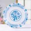  ONION 18 részes porcelán tányérkészlet - elegáns kék hagymás mintával