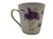 porcelán csésze páros, kanállal levendula mintával (320 ml-es)