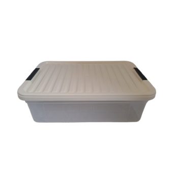 Fedeles Tároló doboz+tető 13 Literes fehér tetővel