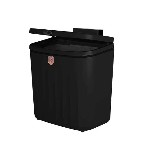 Szemetes 7 L-es fekete színben (BH-8609)