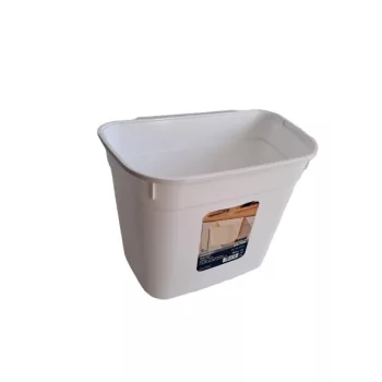 Ajtóra akasztható szemetes 7 L-es (fehér színben)