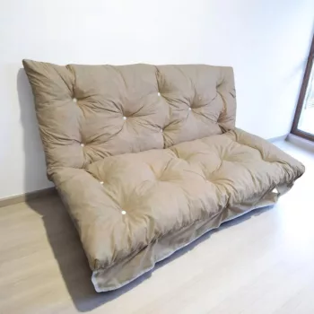Hintaágy párna 160 cm 3 részes Bézs