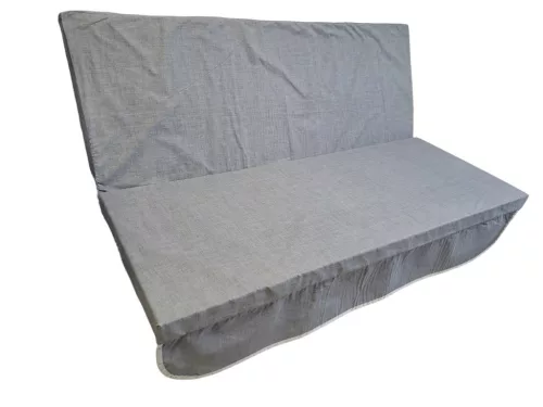 Hintaágy párnalap 150 cm 3 részes szürke színben