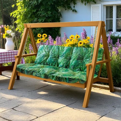 Hintaágy párna 150 cm Zöld mexikói pálmaleveles