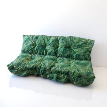 Hintaágy párna 130 cm Zöld mexikói pálmaleveles