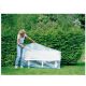 Kerti pad huzat 160x75x80 cm