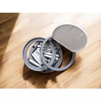 Szemeteszsák tartó fehér