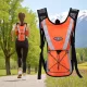 Sport hátizsák 2 literes víztartállyal narancssárga-szürke 45,5x22,5x5 cm