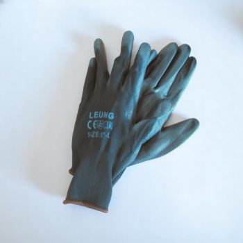 Munkakesztyű L barna