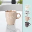 Kávésbögre 'Coffee' felirattal - 220 ml, bézs színben