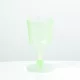 Parti boros pohár 4db műanyag 160ml zöld színben 18x7x7 cm